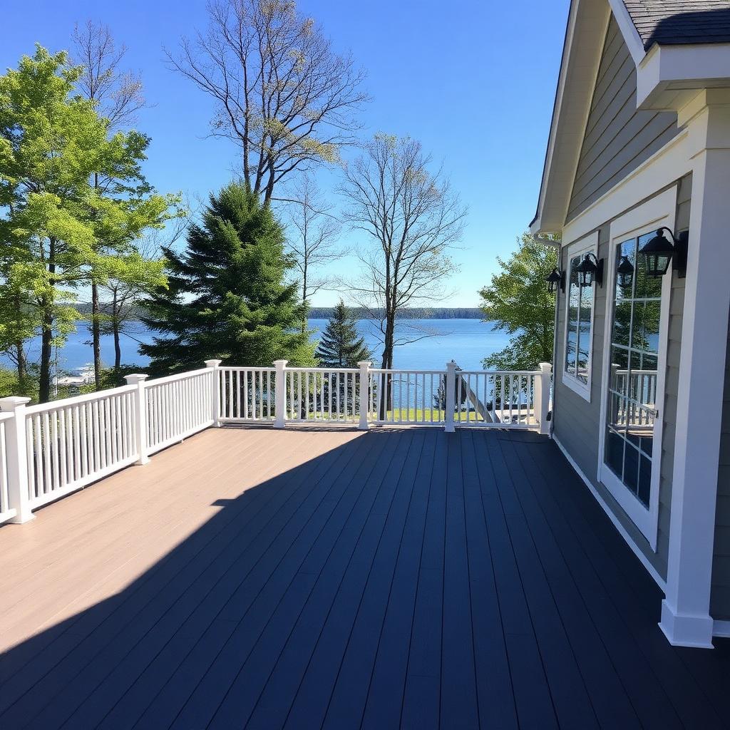 new composite deck build lake of the ozarks