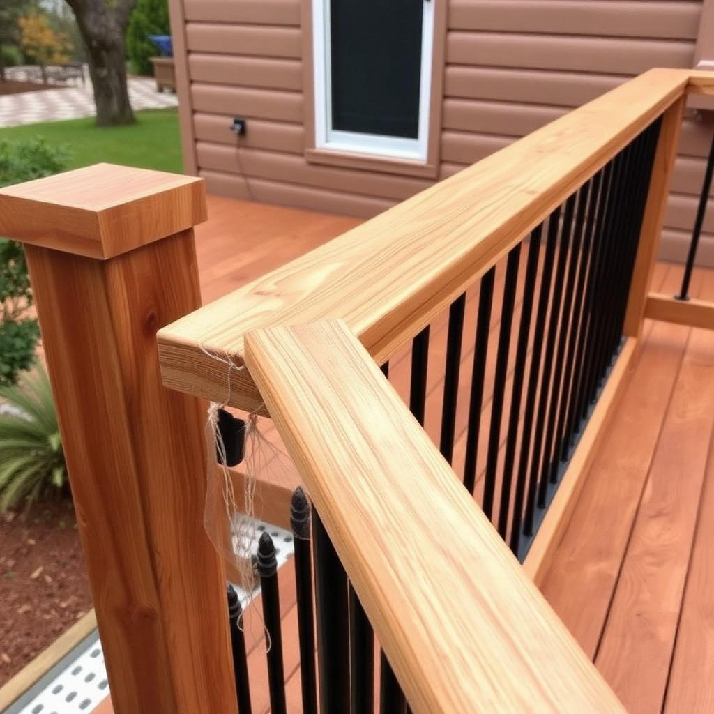 deck railing repair osage beach mo